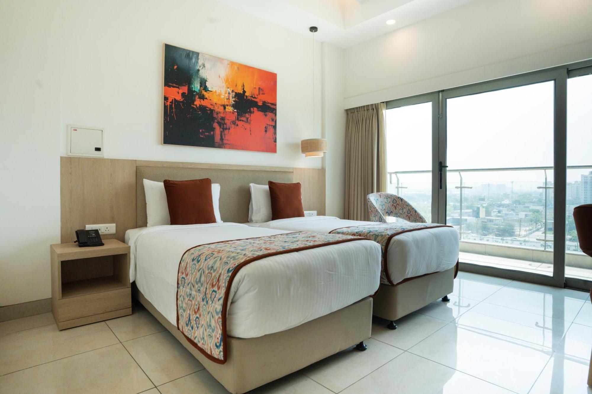 Ar Suites Klj Square Gurgaon Exterior foto